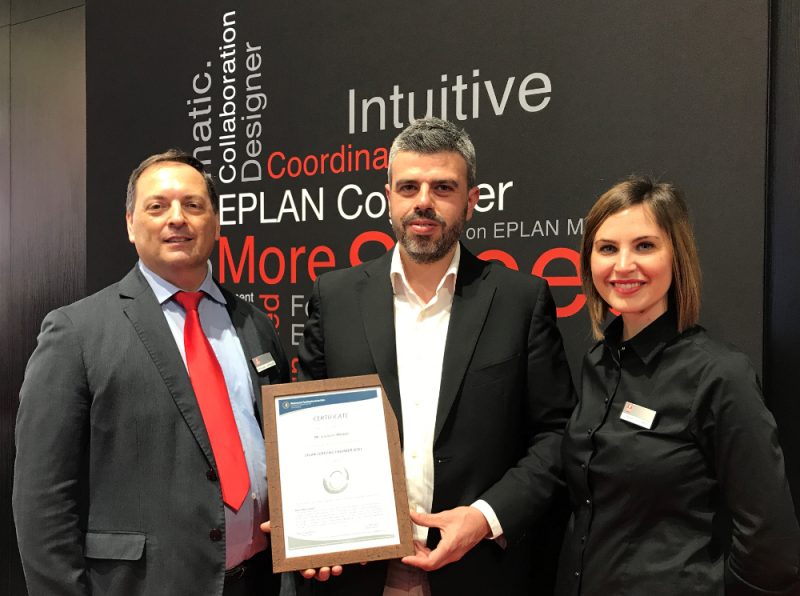 Il primo “Eplan Certified Engineer” in Italia