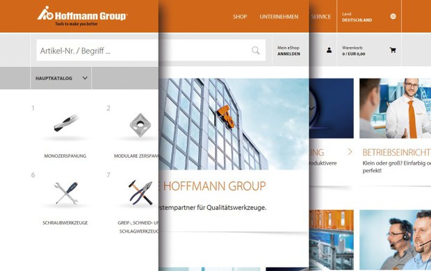 Negozio online migliorato per Hoffmann Group