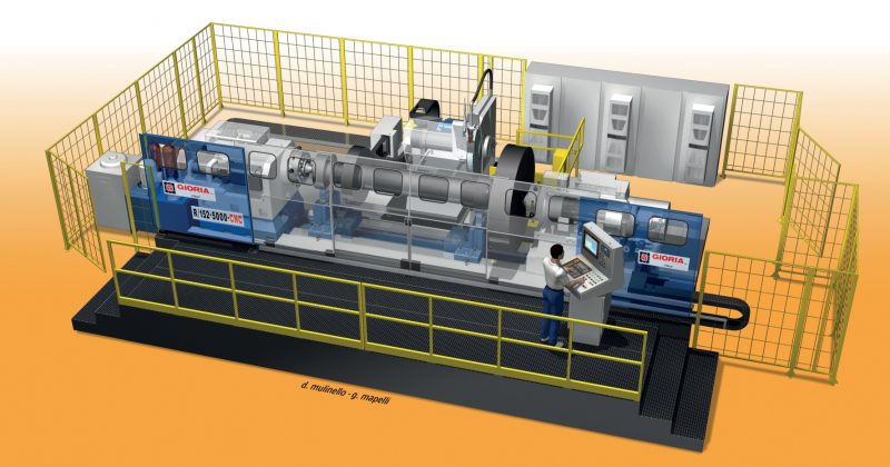 Rettificatrice cilindrica Gioria R/152 5000×1000 CNC