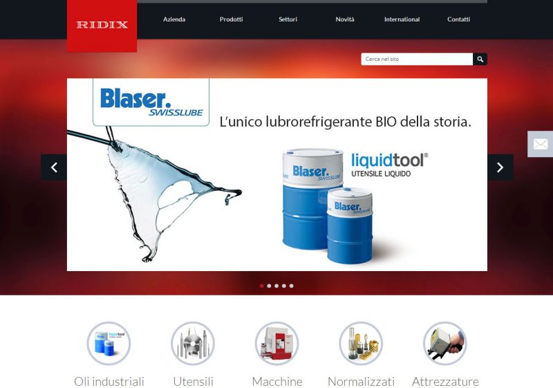 Ridix: è on-line il nuovo sito