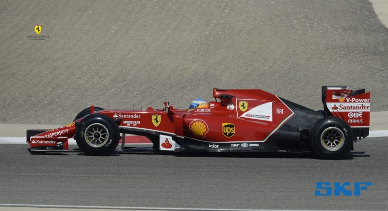 SKF equipaggia la vettura di Formula 1 2014 della Scuderia Ferrari