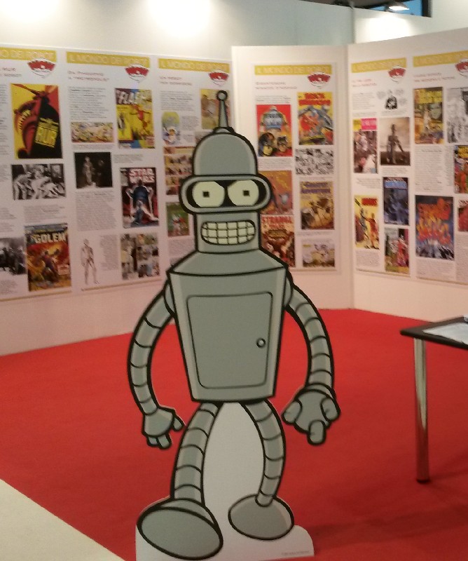 BI-MU 2014, quando la robotica diventa fumetto