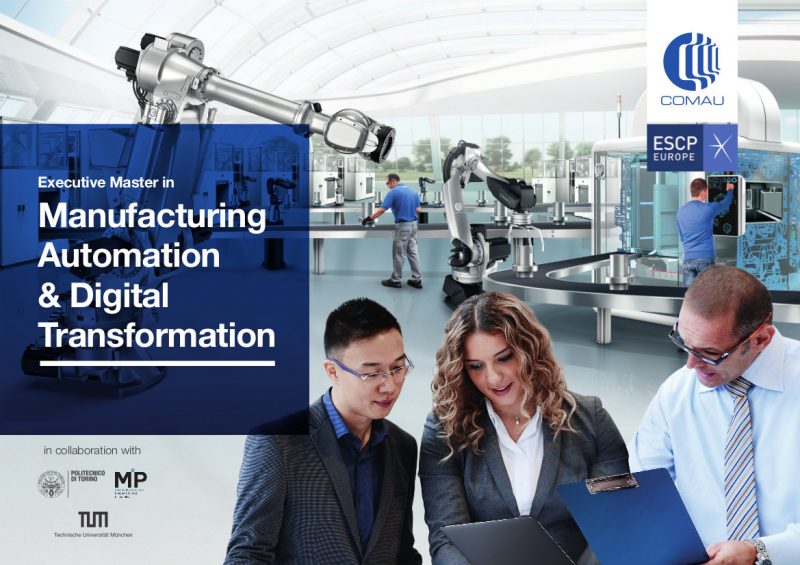 Executive Master in Manufacturing Automation & Digital Transformation