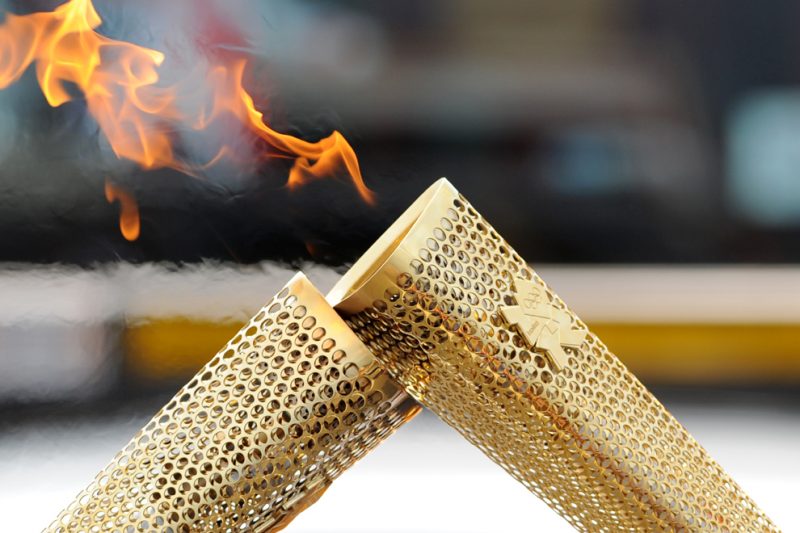 La Torcia Olimpica in mostra