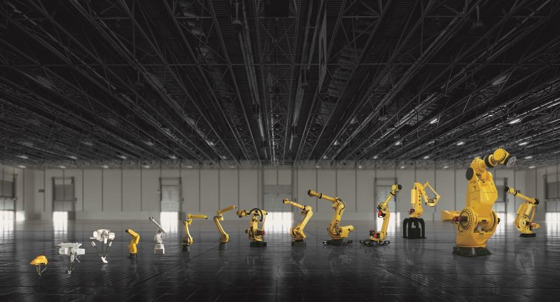 Robot FANUC per tutte le applicazioni industriali