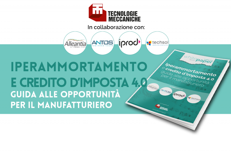 Iperammortamento. Le opportunità da cogliere in una guida gratuita da scaricare