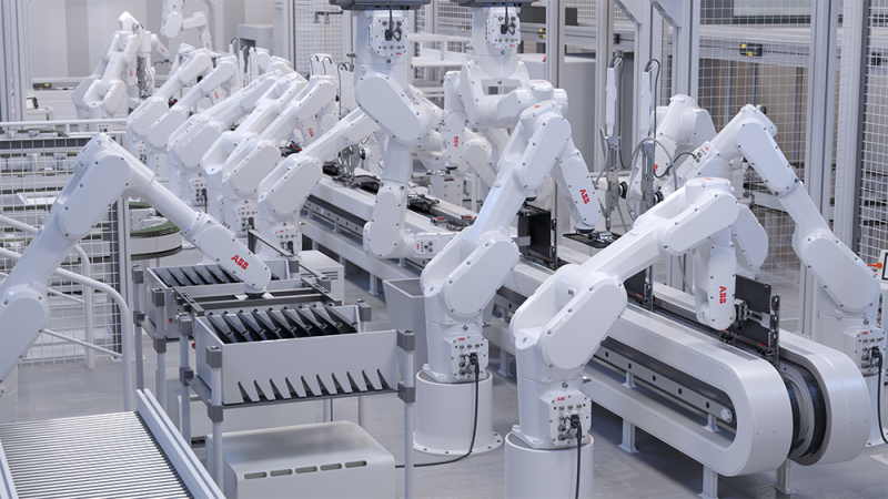 ABB amplia la gamma di piccoli robot con IRB 1300, veloce e potente per spazi ristretti