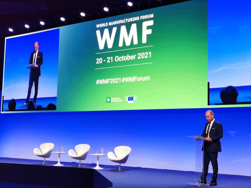 WMF: il manifatturiero e il digitale fondamentali per la transizione ambientale
