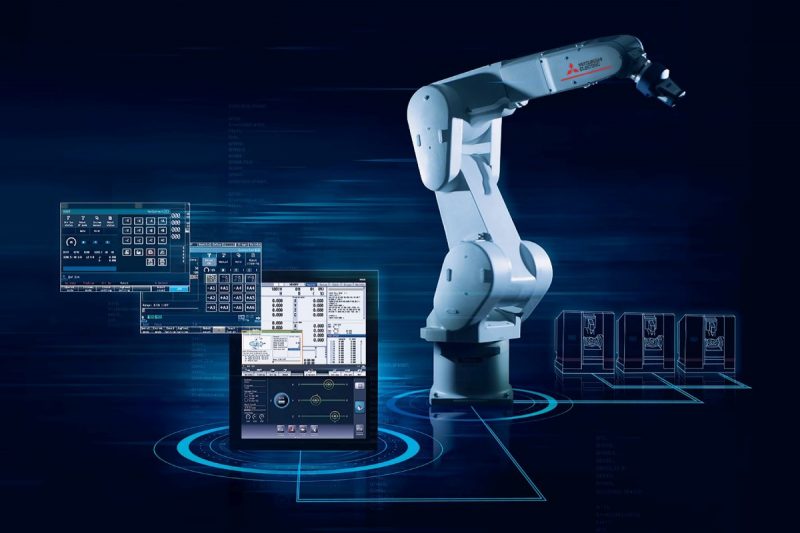 Controller CNC Mitsubishi Electric, funzioni evolute e integrazione con i robot
