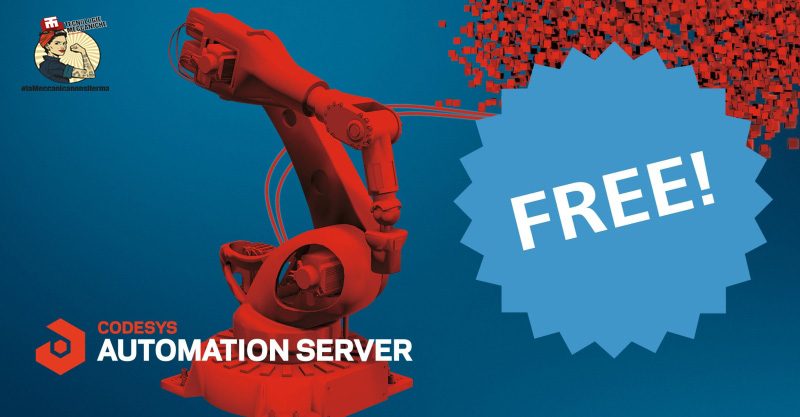CODESYS Automation Server: gratuito in supporto alle aziende