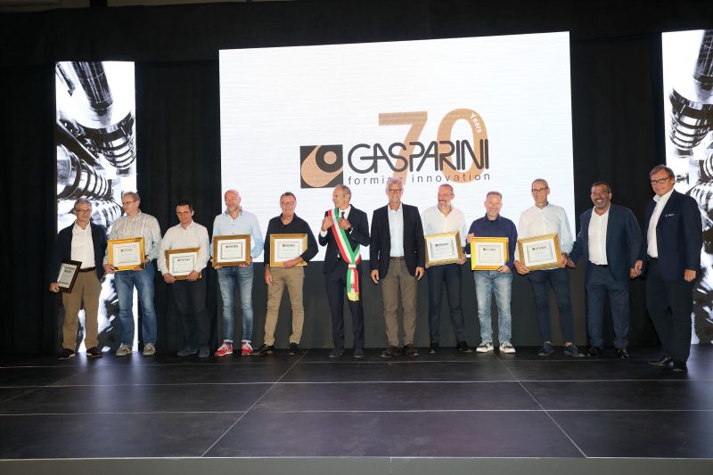 Gasparini festeggia a Mirano (VE) i 70 anni di attività