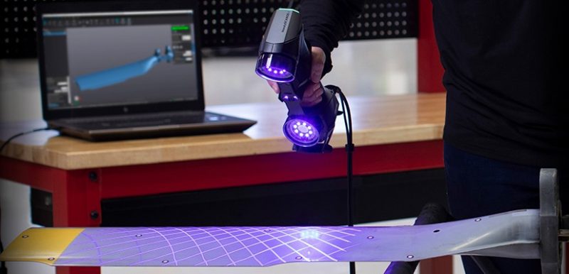 Lo scanner laser HandyScan 3D di Creaform soddisfa appieno i requisiti di Boeing