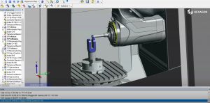 In Cariboni lavorano direttamente sulla geometria solida usando il modulo di EdgeCAM per i 4/5 assi, anche solo per il posizionamento