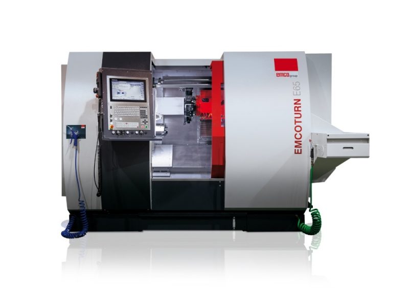 Serie di torni EmcoTurn, anche con CNC Heidenhain
