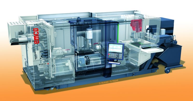 EMCO Hyperturn 65 Powermill, la nuova generazione per tornitura e fresatura
