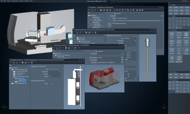 La digitalizzazione della produzione secondo il CAD CAM Tebis