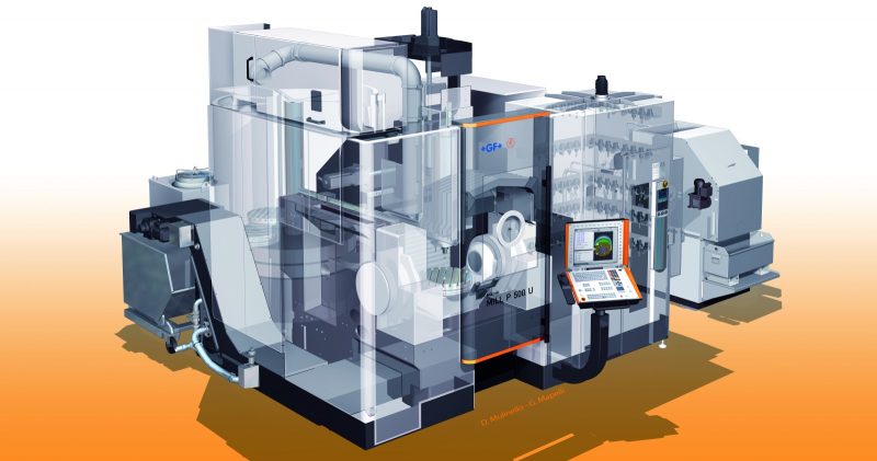 GF Machining Solutions, un centro di lavoro a 5 assi in continuo di grande flessibilità
