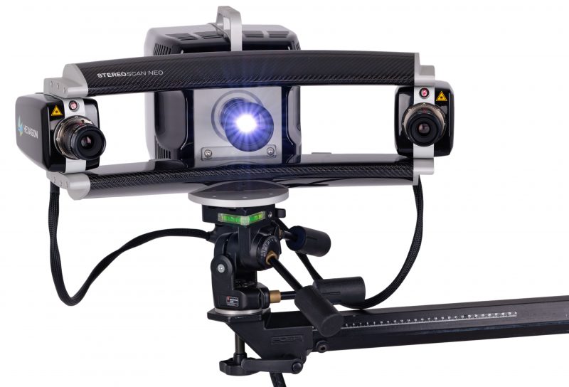 Con StereoScan neo, elevate prestazioni nella scansione ottica 3D