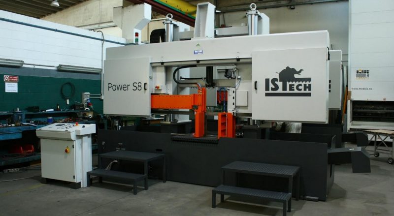 Segatrici semiautomatiche su colonne Power S6 e Power S8 per impieghi gravosi