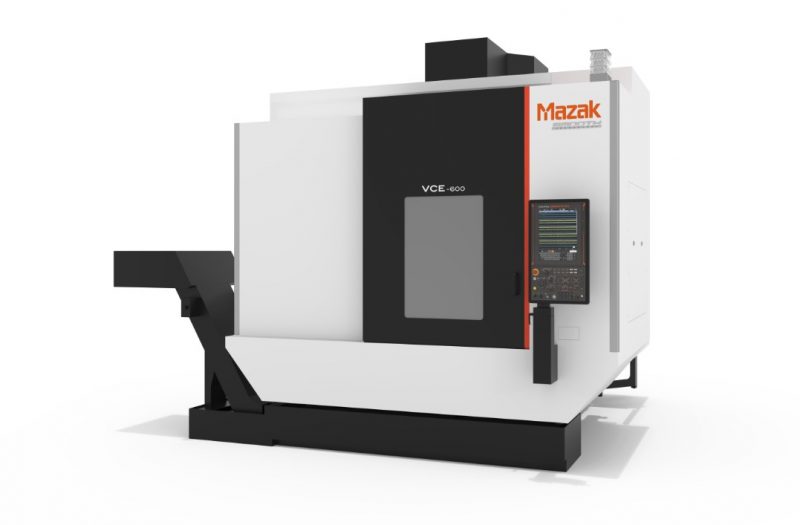 Il lancio europeo del centro di lavoro entry-level Mazak VCE-600, con corsa lunga per l’asse Y
