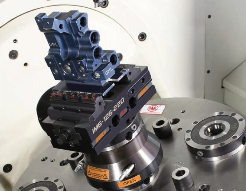 Morsa meccanica autocentrante IMG di OML, produttività e versatilità