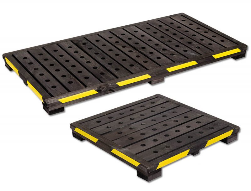 Pedane antiscivolo WOOD-PAD – WP9.1 (75x75xh9cm) – WP9.2 (150x75xh9cm) WOOD-PAD di Repar2