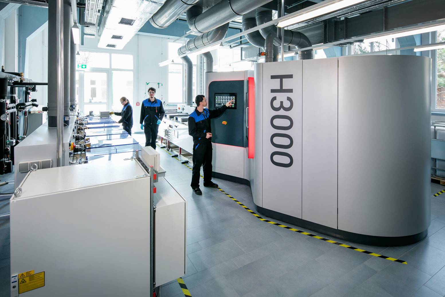 Post processing per additive manufacturing Hirtisation