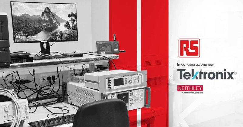 RS Components Italia inaugura un servizio di taratura in partnership con Tektronix