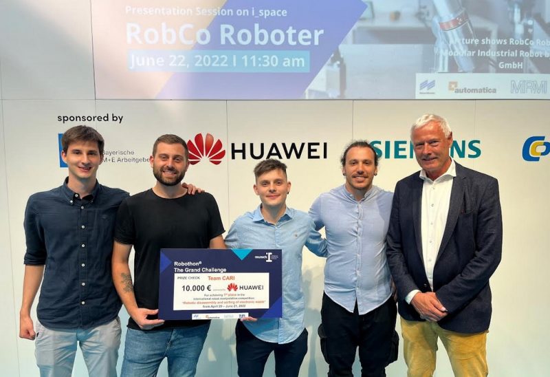 Stiima vince il Robothon Grand Challenge 2022