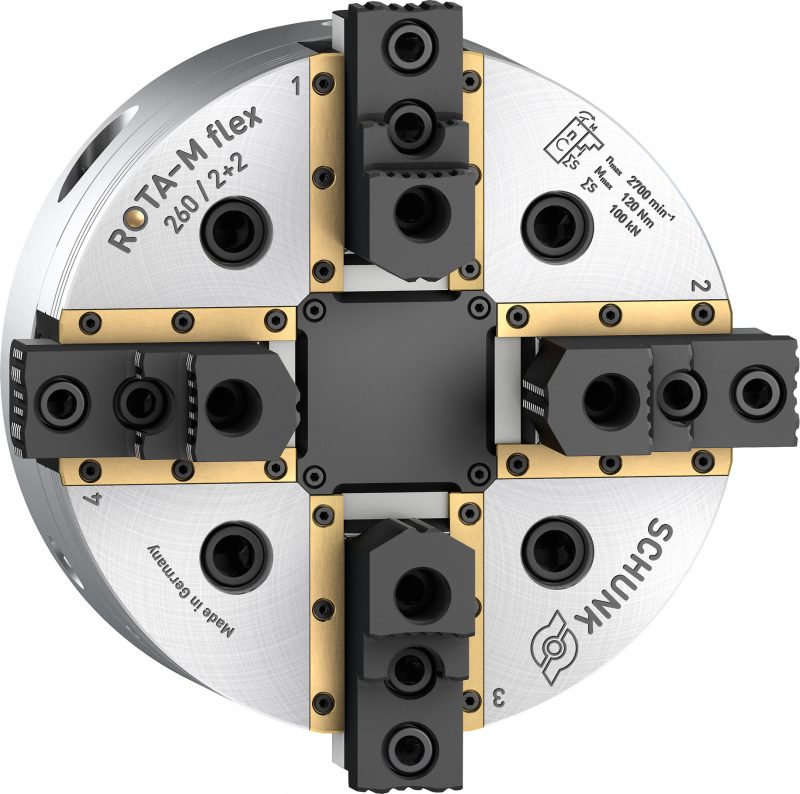 Tecnica di Serraggio ROTA M FLEX di SCHUNK