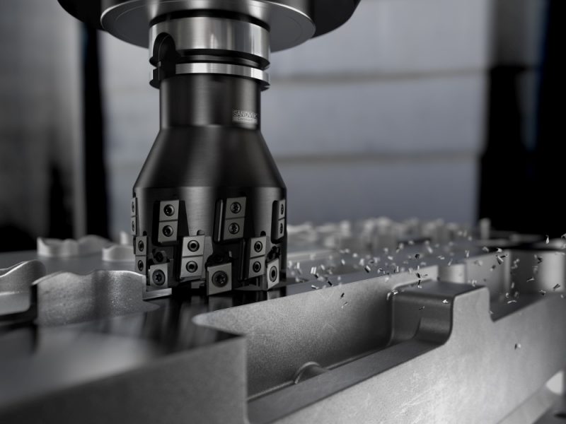 Sandvik Coromant, la fresa tangenziale M5Q90 ottimizza la lavorazione dell’alluminio