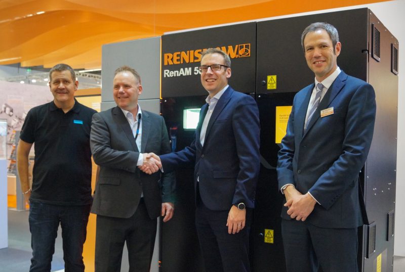 Sandvik e Renishaw collaborano per la qualifica di nuovi materiali per la produzione additiva