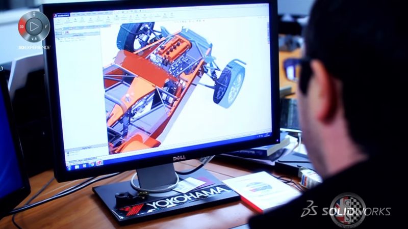 Il software SolidWorks dà una nuova interpretazione alle auto d’epoca inglesi