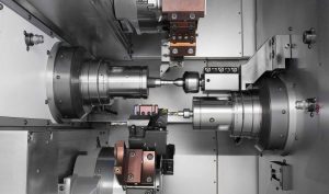 dettaglio tornio multitorretta CMZ Italia