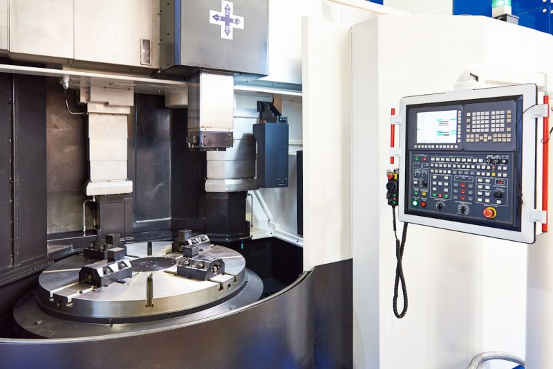Tornio verticale CNC