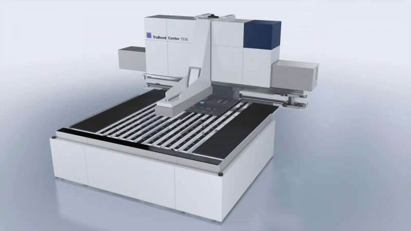 Da Trumpf la pannellatrice automatica TruBend Center 7030: una dinamica vincente