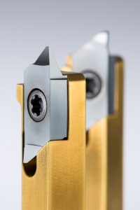 Un dettaglio dell'affilatura μ-Finish Horn