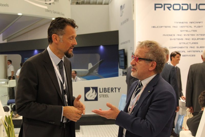Il presidente di Regione Lombardia con l’industria aerospaziale