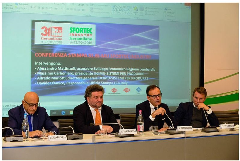 Presentata 31° Bi-MU/Sfortec Industry, a fieramilano di Rho (MI) più di mille imprese in oltre 100 mila mq