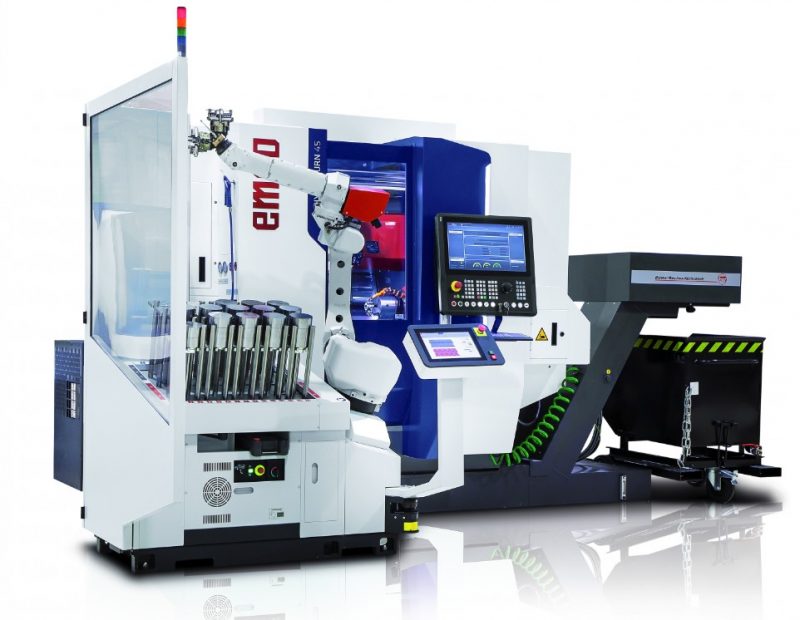 HyperTurn 45 G3, il centro di lavoro EMCO dinamico, intelligente e completamente automatizzato
