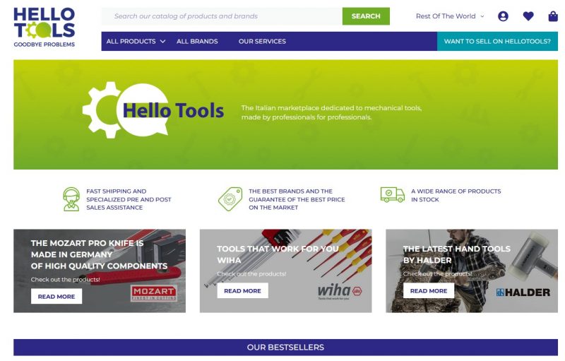 Il marketplace per l’utensileria meccanica