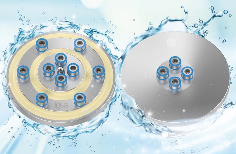 Ralla progettata da igus con criteri di hygienic design