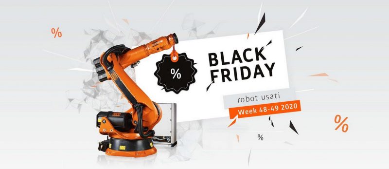 Kuka, “Black Friday” con robot usati in super offerta