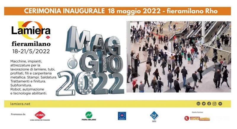 Cerimonia inaugurale Lamiera 2022