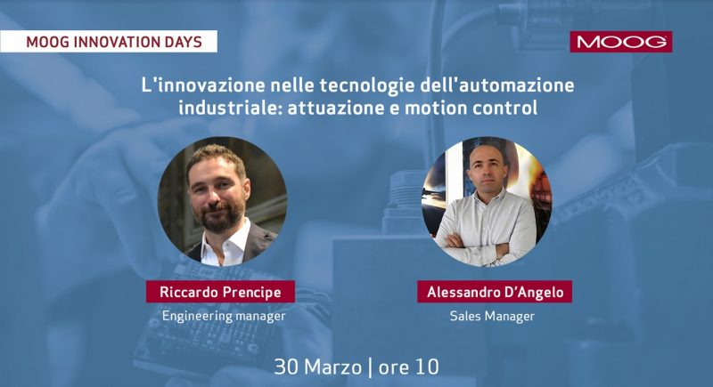 Moog Innovation Days 2021, la formazione in digitale