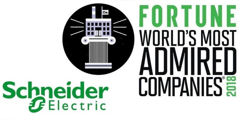 Schneider Electric nella lista delle World’s Most Admired Companies 2018 di “Fortune“